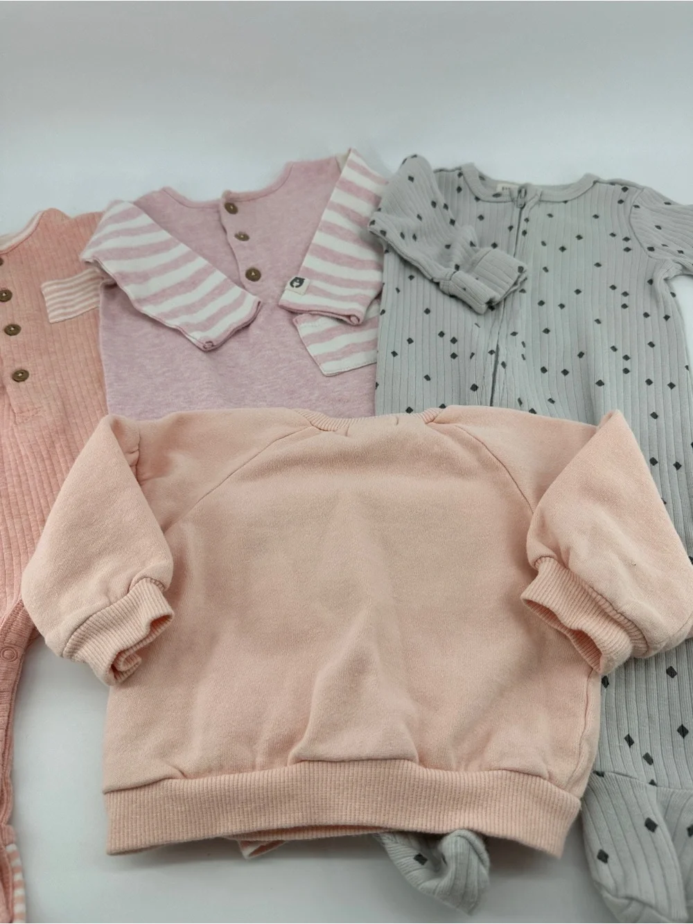 RABBIT + BEAR BY EMILY AND OLIVER Baby Size 6-9Month 4 Piece Bundle